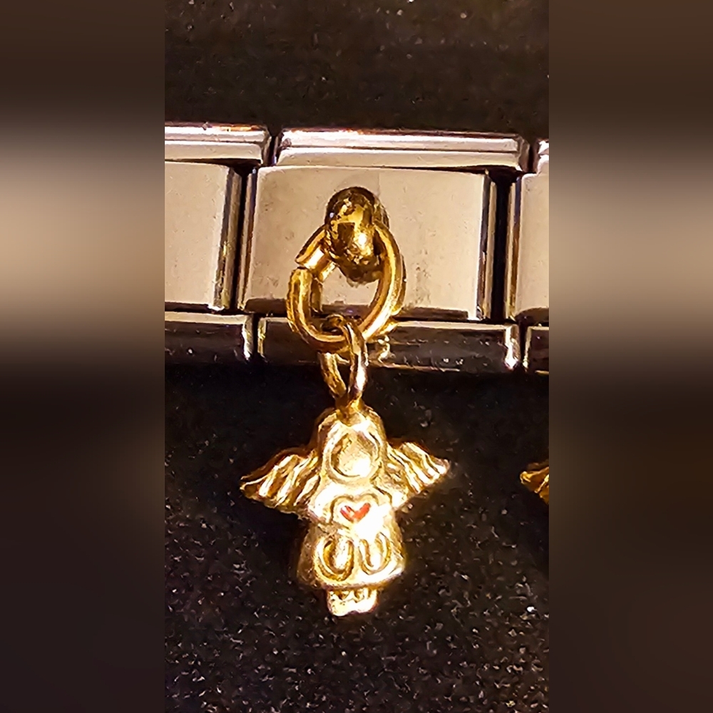 - Dangling Angel  Italian Charm